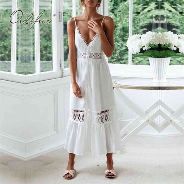 summer boho women maxi dress spaghetti strap backless white lace long tunic beach vocation 210513, Black;gray
summer boho women maxi dress spaghetti strap backless white lace long tunic beach vocation 210513, Black;gray