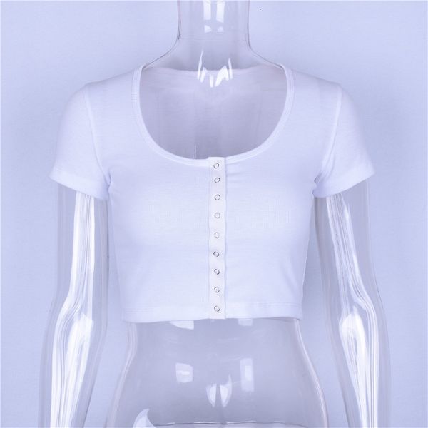 moda mulheres de manga colheita boto colete halter casual branco camisa blusa curta, White
moda mulheres de manga colheita boto colete halter casual branco camisa blusa curta, White