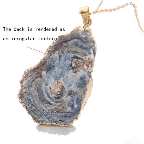 cross-border jewelry solar system agate pendant geometry irregar crystal sweater chain necklace jllanb, Silver
cross-border jewelry solar system agate pendant geometry irregar crystal sweater chain necklace jllanb, Silver