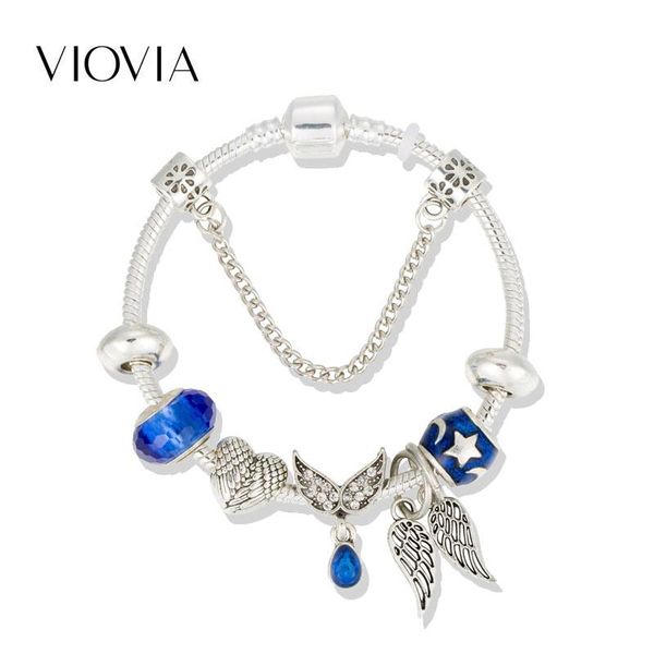 charm bracelets viovia 2021 bracelet bangles beads of feather wing for women bransoletki damskie fit original pulseira b19055, Golden;silver
charm bracelets viovia 2021 bracelet bangles beads of feather wing for women bransoletki damskie fit original pulseira b19055, Golden;silver
