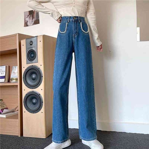 5 sizes s 2xl blue womens jean denim casual high waist simple all match loose pocket fashion
5 sizes s 2xl blue womens jean denim casual high waist simple all match loose pocket fashion