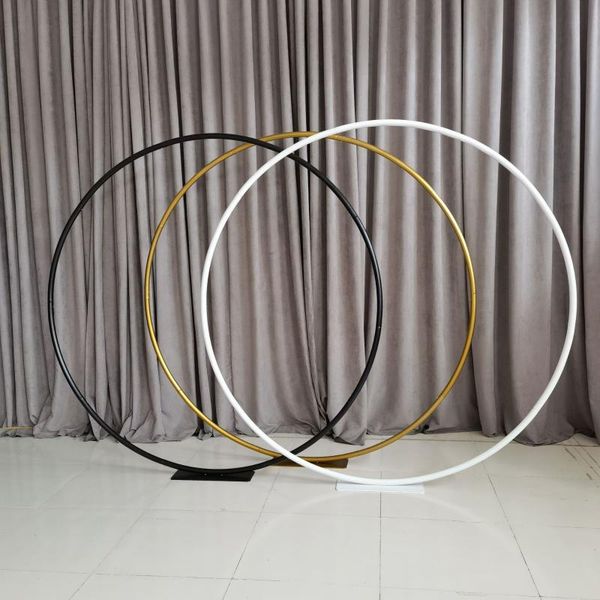 party decoration sell gold white black silver circle ring frame for event round arch stand po booth
party decoration sell gold white black silver circle ring frame for event round arch stand po booth