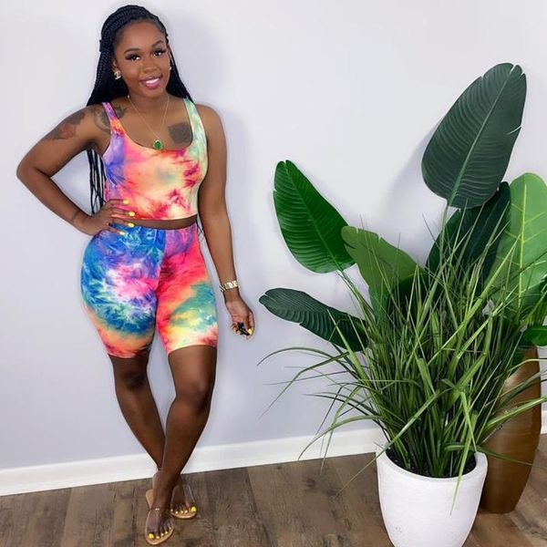 summer women fashion rainbow print sportswear and shorts 2pc set ladies casual o-neck pullover short sleeve t-shirt women's tracksuits, Gray
summer women fashion rainbow print sportswear and shorts 2pc set ladies casual o-neck pullover short sleeve t-shirt women's tracksuits, Gray