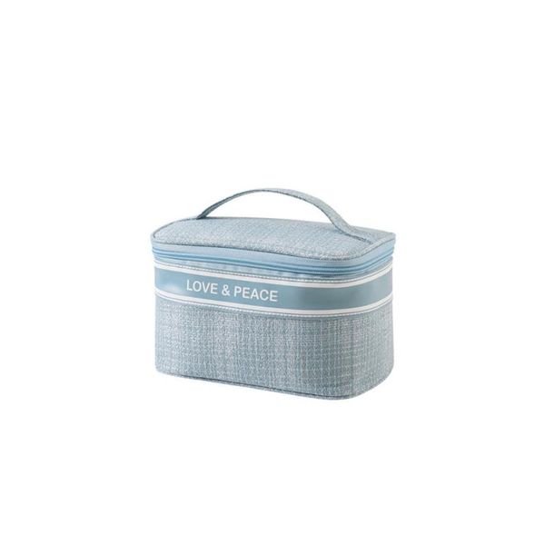 large capacity multi-functional polyester portable storing partiotion double use cosmetic bag with zipper a bags & cases
large capacity multi-functional polyester portable storing partiotion double use cosmetic bag with zipper a bags & cases