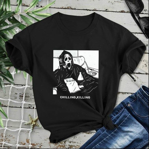 kuakuayu womens t shirt hjn horror skull women fashion funny casual ghost chilling killing letter printed short sleeve punk tee, White
kuakuayu womens t shirt hjn horror skull women fashion funny casual ghost chilling killing letter printed short sleeve punk tee, White