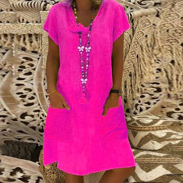 casual dresses 2022 blue beach skirt style party short-sleeved midi summer v-neck pocket loose high-quality cotton women's dress, Black;gray
casual dresses 2022 blue beach skirt style party short-sleeved midi summer v-neck pocket loose high-quality cotton women's dress, Black;gray