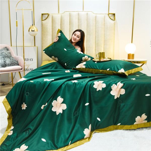 comforters & sets forest series silk home textile bedding four-piece set high-grade washable summer airable cover
comforters & sets forest series silk home textile bedding four-piece set high-grade washable summer airable cover