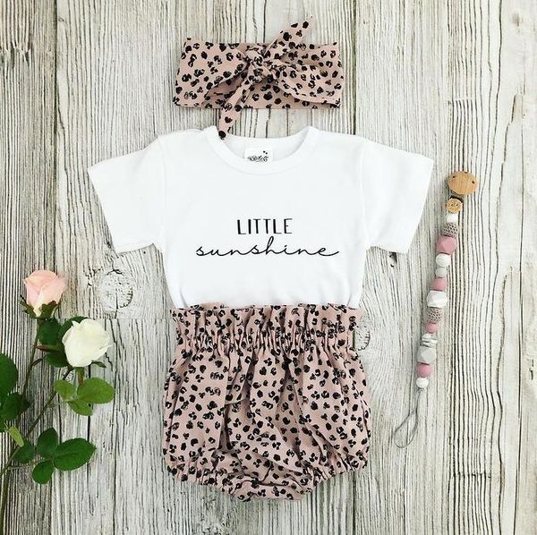 clothing sets cotton baby summer outfits letter print short sleeves romper leopard shorts headband toddler girls baby's 3pcs, White
clothing sets cotton baby summer outfits letter print short sleeves romper leopard shorts headband toddler girls baby's 3pcs, White