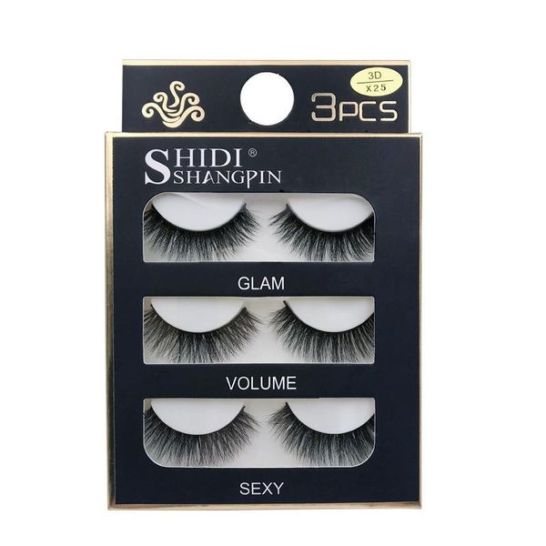 false eyelashes 3pairs fake 3d mink lashes natural dramatic volume makeup eyelash extension
false eyelashes 3pairs fake 3d mink lashes natural dramatic volume makeup eyelash extension