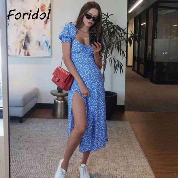 foridol summer boho long dress women floral print vintage maxi slit red dress puff sleeve beach holiday chic red dress 210415, Black;gray
foridol summer boho long dress women floral print vintage maxi slit red dress puff sleeve beach holiday chic red dress 210415, Black;gray