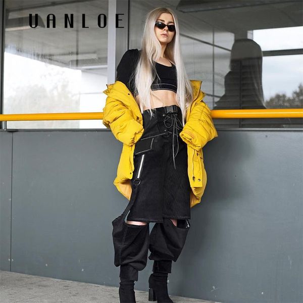 women's pants & capris fashion streetwear cargo women black hollow out trousers with sashes high wasit pantalon femme, Black;white
women's pants & capris fashion streetwear cargo women black hollow out trousers with sashes high wasit pantalon femme, Black;white