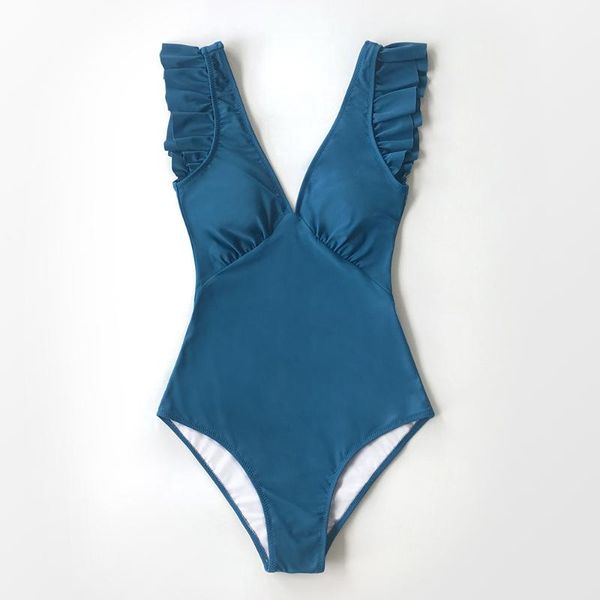 two-piece suits one piece swimsuits women swimwear ruffles solid bodysuits beachwear deep v-neck bathing swimming for woman monokini xxl
two-piece suits one piece swimsuits women swimwear ruffles solid bodysuits beachwear deep v-neck bathing swimming for woman monokini xxl