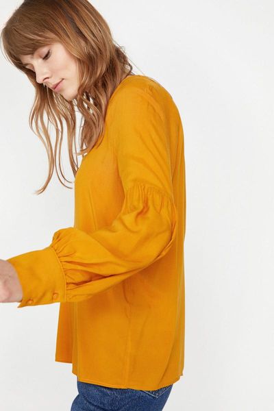 koton women yellow v-neck blouse 9 kak63882ew women's blouses & shirts, White
koton women yellow v-neck blouse 9 kak63882ew women's blouses & shirts, White