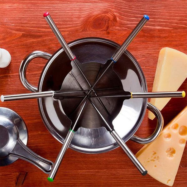 camp kitchen 6pcs chocolate fork cheese pot forks stainless steel fruit dessert fondue fusion skewer tools accessories
camp kitchen 6pcs chocolate fork cheese pot forks stainless steel fruit dessert fondue fusion skewer tools accessories