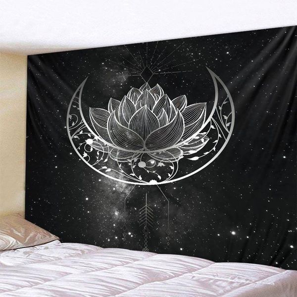 tapestries black line art mysterious tapestry moon flower wall hanging divination witchcraft home cool decoration
tapestries black line art mysterious tapestry moon flower wall hanging divination witchcraft home cool decoration