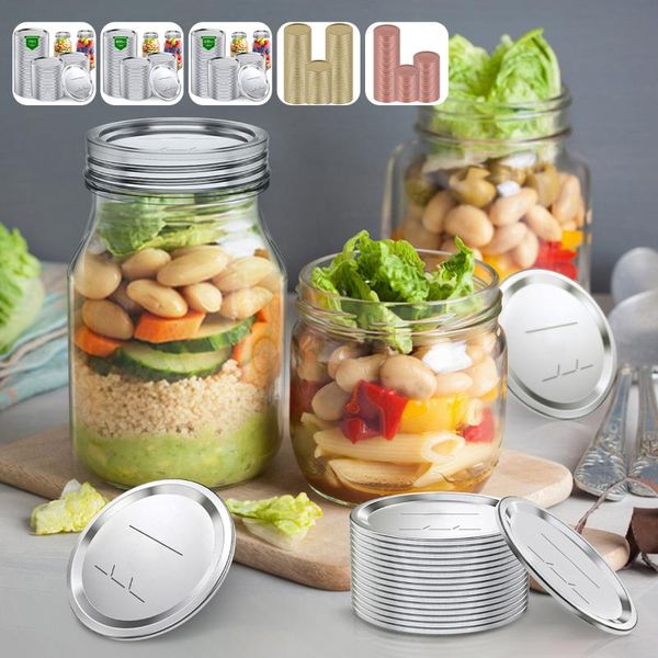 kitchen storage & organization 50/100pcs mason canning lids leak proof sealing food keeping fresh 70/86mm regular mouth jar covers supplies
kitchen storage & organization 50/100pcs mason canning lids leak proof sealing food keeping fresh 70/86mm regular mouth jar covers supplies