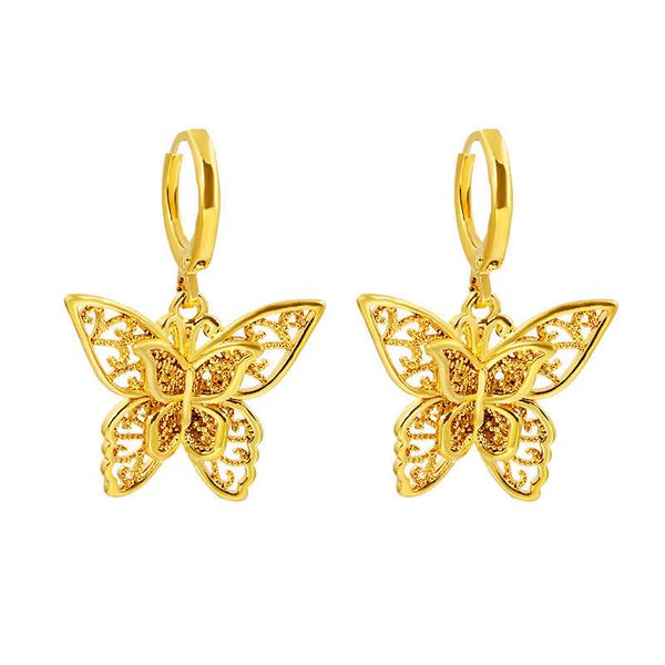 women's butterfly 24k gold plated charm earrings njge120 fashion wedding gift women yellow gold plate jewelry earring, Golden
women's butterfly 24k gold plated charm earrings njge120 fashion wedding gift women yellow gold plate jewelry earring, Golden