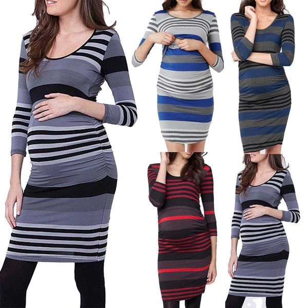 maternity dresses 2021women casual long sleeve wrap pregnant nursing dress woman bodycon pregnancy clothing robe femme, White
maternity dresses 2021women casual long sleeve wrap pregnant nursing dress woman bodycon pregnancy clothing robe femme, White