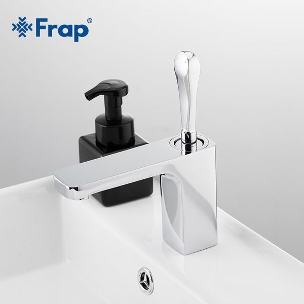 bathroom sink faucets frap basin faucet fashionable brass silver tap and cold water saving y100351