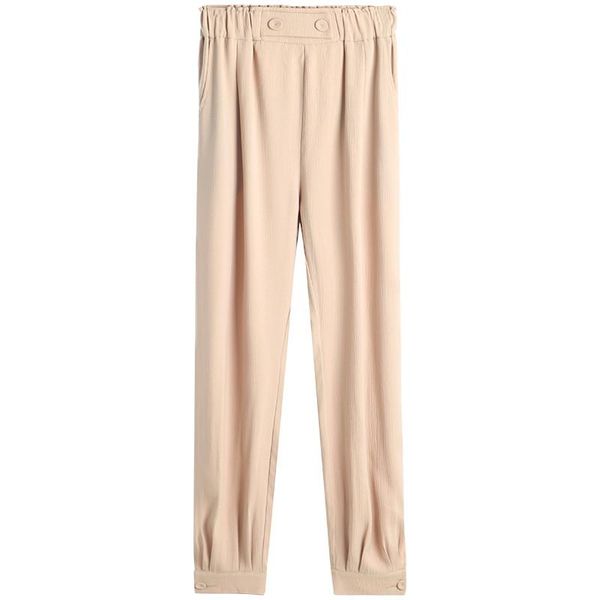 women's pants & capris 2021 women elastic waist harem casual loose lady ankle-length trouser clothing pencil streetwear, Black;white
women's pants & capris 2021 women elastic waist harem casual loose lady ankle-length trouser clothing pencil streetwear, Black;white