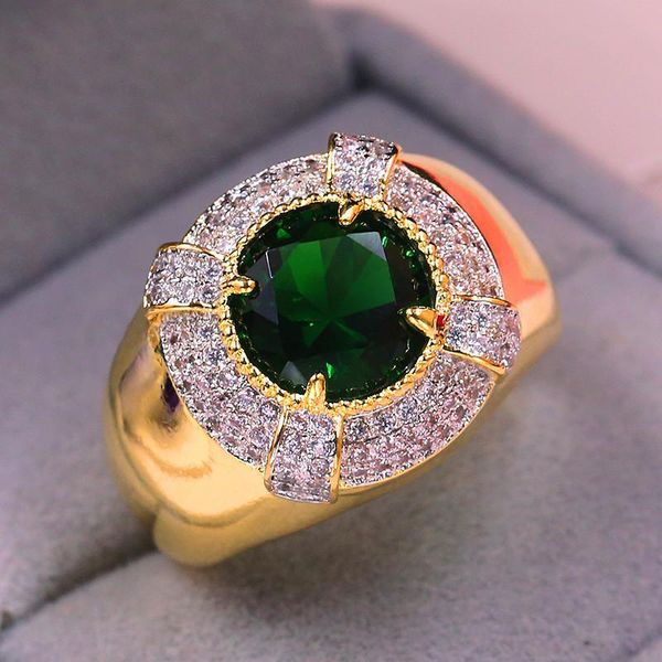 luxury female big green stone ring simple promise yellow gold color engagement vintage wedding rings for women, Slivery;golden
luxury female big green stone ring simple promise yellow gold color engagement vintage wedding rings for women, Slivery;golden