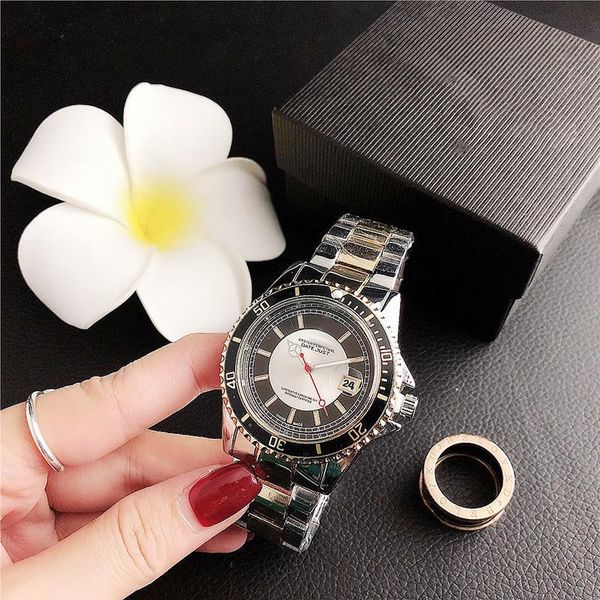 Ro watch casual men watches fashion dress datejust stainless steel strap quartz movement automatic calendar, Slivery;brown
Ro watch casual men watches fashion dress datejust stainless steel strap quartz movement automatic calendar, Slivery;brown