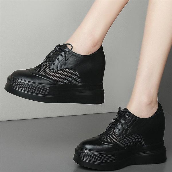 boots fashion sneakers women lace up genuine leather wedges high heel ankle female breathable platform oxfords shoe casual shoes, Black
boots fashion sneakers women lace up genuine leather wedges high heel ankle female breathable platform oxfords shoe casual shoes, Black