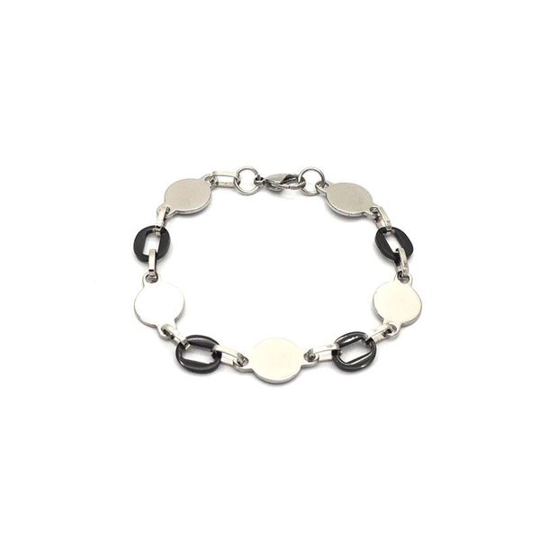 charm bracelets stainless steel geometric accessories for man women silver black color lobster clasp jewelry br052030, Golden;silver
charm bracelets stainless steel geometric accessories for man women silver black color lobster clasp jewelry br052030, Golden;silver