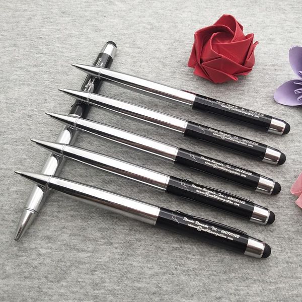 ballpoint pens stylus screen touching pen personalized souvenirs for birthday party customized wedding guest present, Blue;orange
ballpoint pens stylus screen touching pen personalized souvenirs for birthday party customized wedding guest present, Blue;orange