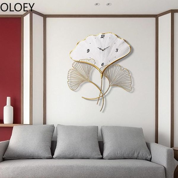 wall clocks nordic large clock white 3d metal luxury living room light silent mechanism leaf modern reloj de pared watch 2021
wall clocks nordic large clock white 3d metal luxury living room light silent mechanism leaf modern reloj de pared watch 2021