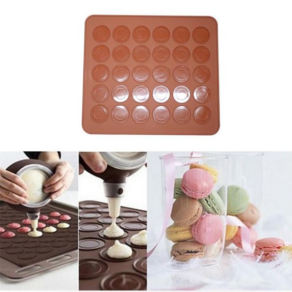 baking & pastry tools 30 holes round silicone non-stick mats macaron mat pad chocolate cake mold for microwave oven
baking & pastry tools 30 holes round silicone non-stick mats macaron mat pad chocolate cake mold for microwave oven
