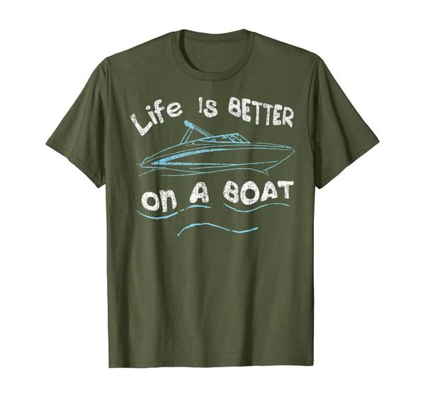 men's t-shirts life is better on a boat captain boater boating pontoon tee t-shirt, White;black
men's t-shirts life is better on a boat captain boater boating pontoon tee t-shirt, White;black