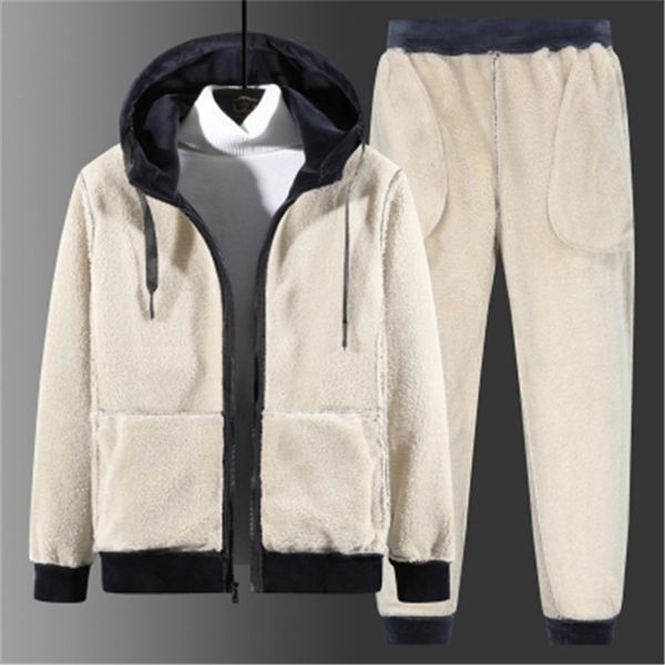 winter men fleece tracksuits mens thick warm hoodies+sweatpants suit man hooded sweatshirt sets male oversize suits 6xl 8xl 211220, Gray
winter men fleece tracksuits mens thick warm hoodies+sweatpants suit man hooded sweatshirt sets male oversize suits 6xl 8xl 211220, Gray