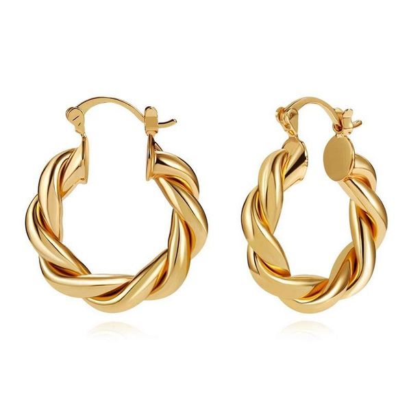 hoop & huggie 2021 cute chunky earrings for women twist creative gold color earring minimalism jewelry gift, Golden;silver
hoop & huggie 2021 cute chunky earrings for women twist creative gold color earring minimalism jewelry gift, Golden;silver