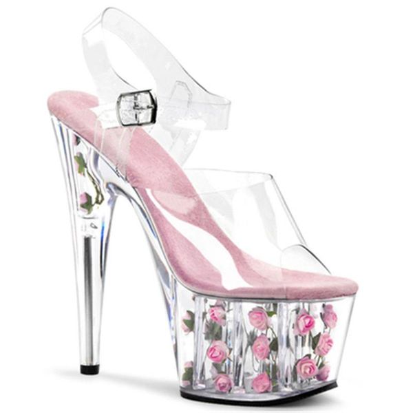hollow-out seduction party sandals, banquet dress shoes stage 17 cm rose platform high heel sandals, Black
hollow-out seduction party sandals, banquet dress shoes stage 17 cm rose platform high heel sandals, Black