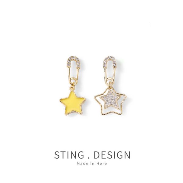 pin star 2020 new fashion personality asymmetry small earrings clip no ear hole female, Black
pin star 2020 new fashion personality asymmetry small earrings clip no ear hole female, Black