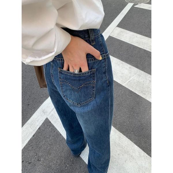 suanjia blue women's autumn version loose high waist slim vertical casual pants
suanjia blue women's autumn version loose high waist slim vertical casual pants