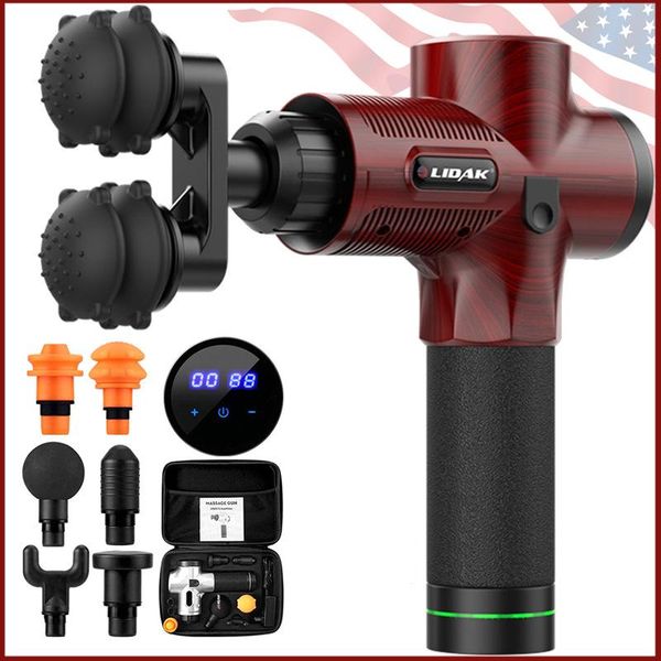 massage gun 30 files high frequency muscle relaxation double head body deep tissue fascia massager lcd display fitness equipment
massage gun 30 files high frequency muscle relaxation double head body deep tissue fascia massager lcd display fitness equipment