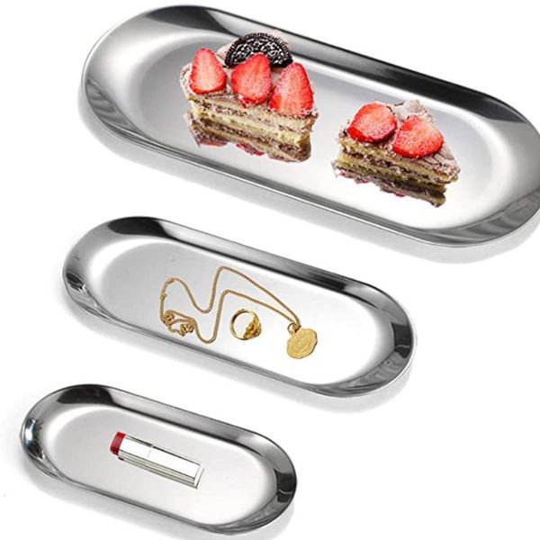 nordic oval metal jewelry tray stainless steel towel deskorganizer decoration kitchen storage gold silver ornament & organization
nordic oval metal jewelry tray stainless steel towel deskorganizer decoration kitchen storage gold silver ornament & organization