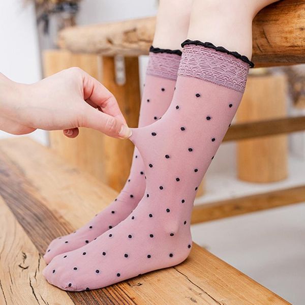 summer crystal silk dot kids socks lace breathable thin anti-mosquito cute toddler girls colorful long, Pink;yellow
summer crystal silk dot kids socks lace breathable thin anti-mosquito cute toddler girls colorful long, Pink;yellow