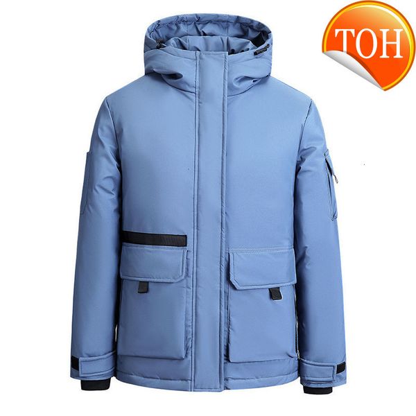 winter male jacket hooded down cotton thick white duck men's coat handsome casual youth man parkas warm, Black
winter male jacket hooded down cotton thick white duck men's coat handsome casual youth man parkas warm, Black