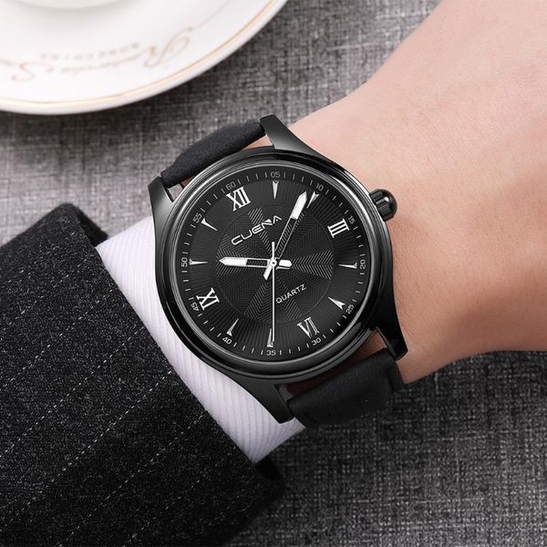 wristwatches leather men watch fashion wristwatch for man simple waterproof mens quartz relojes de hombre, Slivery;brown
wristwatches leather men watch fashion wristwatch for man simple waterproof mens quartz relojes de hombre, Slivery;brown