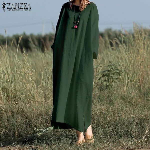 casual dresses stylish autumn maxi dress women's solid sundress 2021 long sleeve cotton vestidos female o neck robe oversized d7ry, Black;gray
casual dresses stylish autumn maxi dress women's solid sundress 2021 long sleeve cotton vestidos female o neck robe oversized d7ry, Black;gray