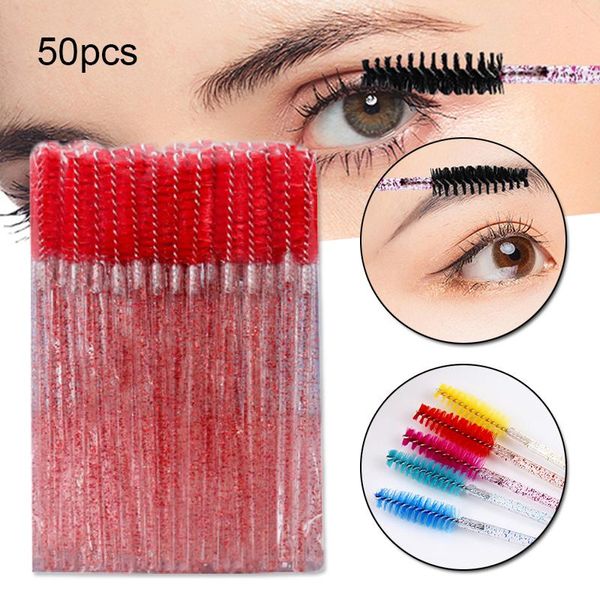 makeup brushes assorted color disposable eyelash with crystal rod mascara wands eye lash eyebrow applicator beauty tool shra889
makeup brushes assorted color disposable eyelash with crystal rod mascara wands eye lash eyebrow applicator beauty tool shra889