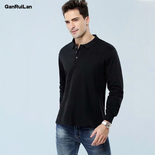 style men's polo shirt solid long sleeve polo men autumn full sleeve warm men's casual pocket cotton ls-1060 210518, White;black
style men's polo shirt solid long sleeve polo men autumn full sleeve warm men's casual pocket cotton ls-1060 210518, White;black