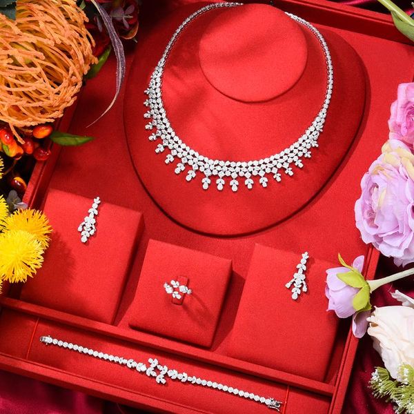 earrings & necklace godki 4pcs luxury green purple mixed big statement jewelry set for women wedding cubic zircon cz african dubai bridal, Silver
earrings & necklace godki 4pcs luxury green purple mixed big statement jewelry set for women wedding cubic zircon cz african dubai bridal, Silver