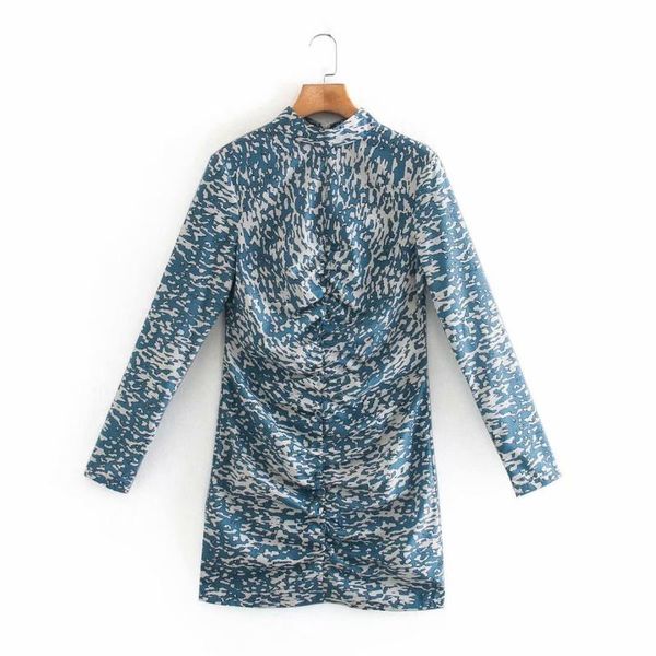 spring summer stand collar long sleeve draped vintage zaraing-style 2021 women sheining female party dress lkd9964 casual dresses, Black;gray
spring summer stand collar long sleeve draped vintage zaraing-style 2021 women sheining female party dress lkd9964 casual dresses, Black;gray