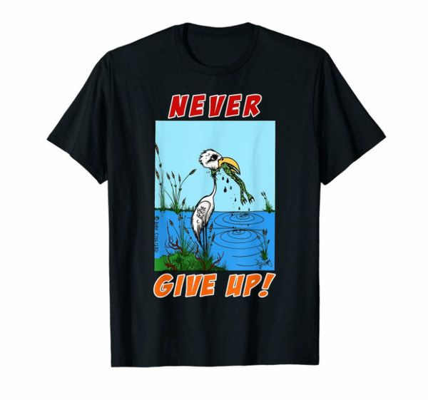 r1 never give up funny stork eats frog animal rules black t-shirt s-6xl, White;black
r1 never give up funny stork eats frog animal rules black t-shirt s-6xl, White;black