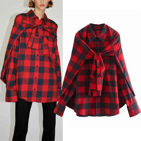 multiway red plaid long shirt women autumn sleeve collared button up shirts ladies fashion casual streetwear 210519, Black;gray
multiway red plaid long shirt women autumn sleeve collared button up shirts ladies fashion casual streetwear 210519, Black;gray