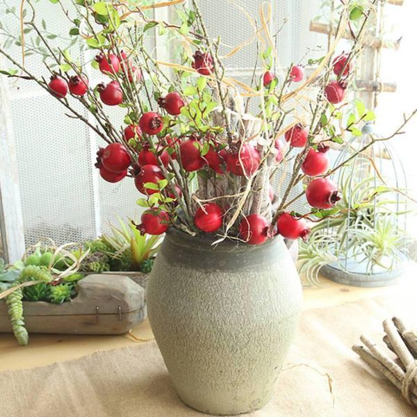 decorative flowers & wreaths christmas berry red fruit plants artificial flower cherry branches
decorative flowers & wreaths christmas berry red fruit plants artificial flower cherry branches